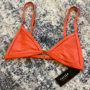 TAVIK JETT TRIANGLE SWIM TOP XS